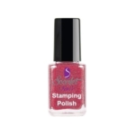 Stamping Nail Polish Rosso Glitter 12 ml