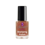 Stamping Nail Polish Brown Metal 12 ml