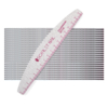 set 25 lime trapezio righello scarlet nail 80 100