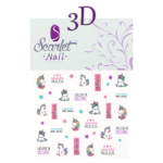 Water decals 3D 055