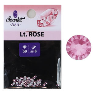 Strass 50 pz S6 Lt Rose 2mm