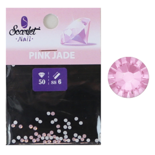 Strass 50 pz S6 Pink Jade 2mm