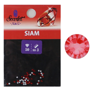 Strass 50 pz S3 Siam 1,4mm