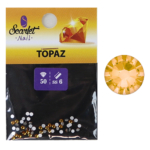 Strass 50 pz S6 Topaz 2mm