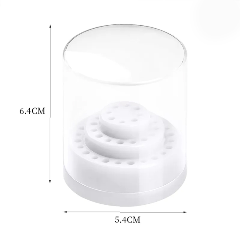Porta punte fresa Bianco 48 fori