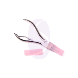 Set 2 Cappucci rosa in gomma per tronchesi