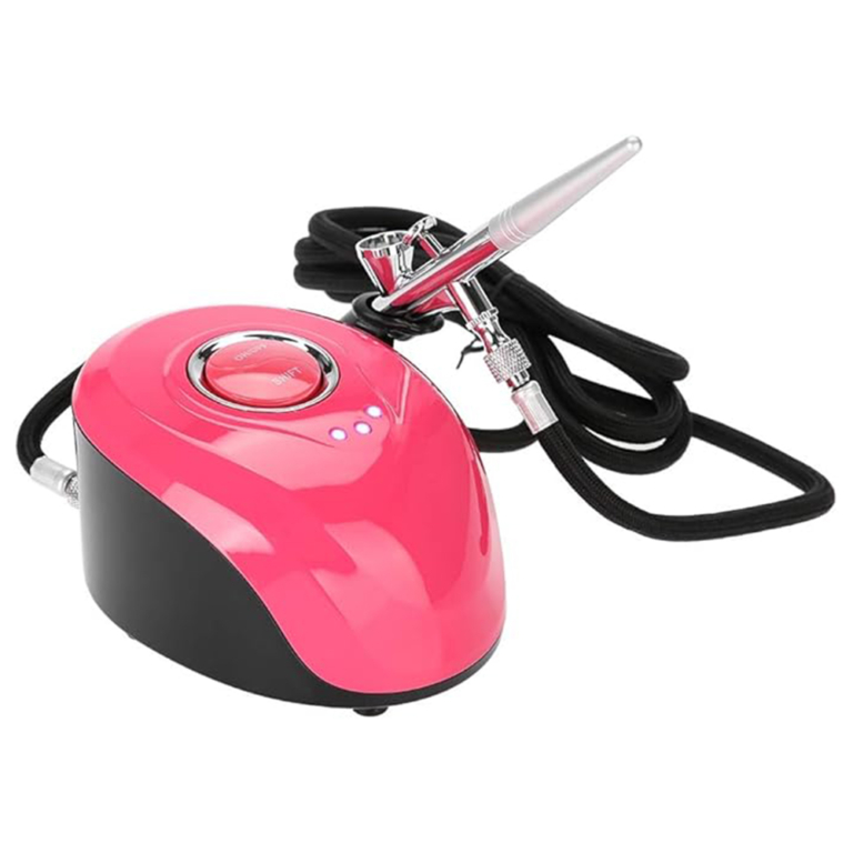 Aerografo Mini Air Compressor Pink - immagine 2