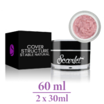 Cover Gel Structure stable natural 60 ml Platinum Line 2x30 ml