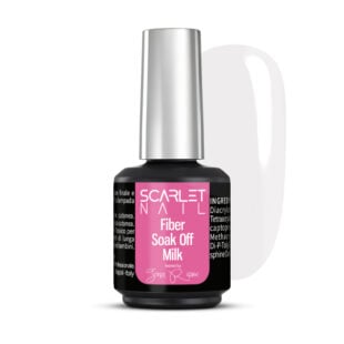 Fiber Gel Soak-Off Cover Milk 15 ml