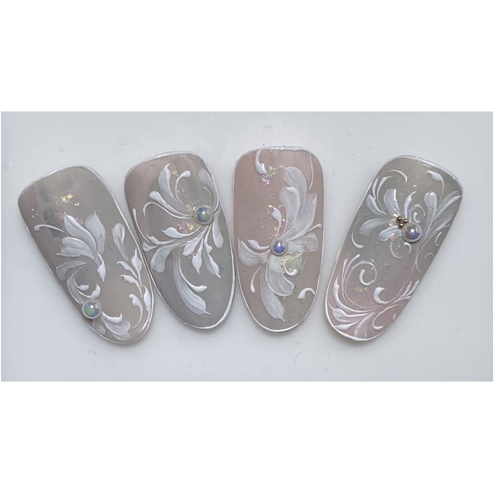 nail art sposa