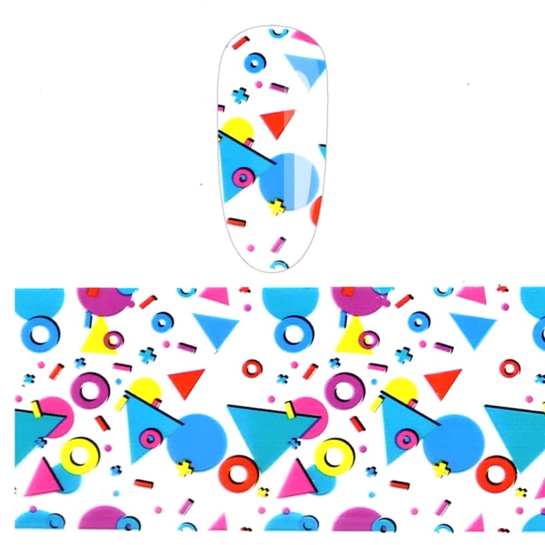 Cofanetto 10 Foil Transfer Flinky K-28 - immagine 2