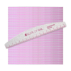 set 50 lime trapezio righello scarlet nail 100 180 1