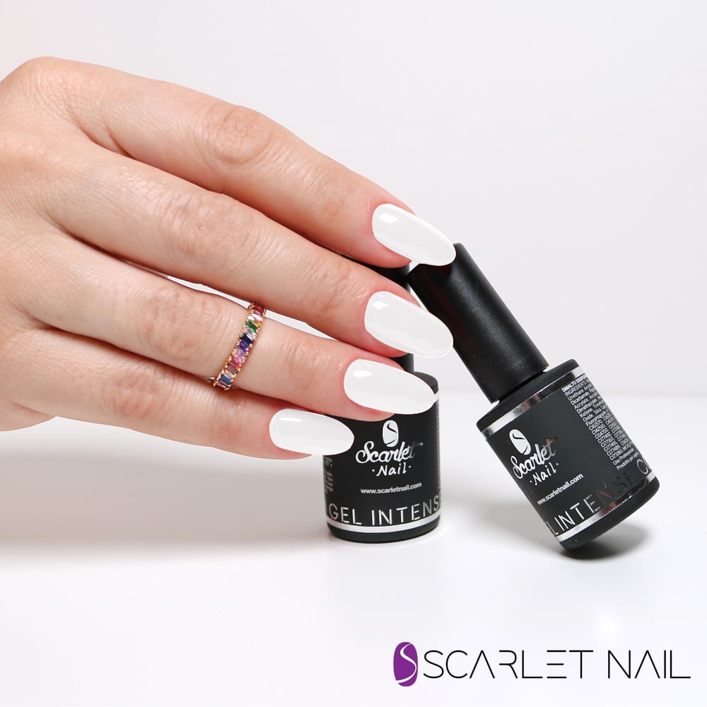 Smalto Semipermanente Bianco Latte cod-374 10 Ml - Scarlet Nail