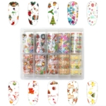 Cofanetto 10 Foil Transfer Natale K-15