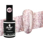 Smalto Semipermanente Oro Rosa Glitter cod-407 10 Ml