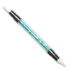 pennello in silicone double per foil turquoise 1