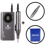 Fresa Portatile Grinder X35 35000 giri 2 Batterie e 2 Manipoli