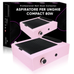 Aspiratore Scarlet da tavolo 80W Pink