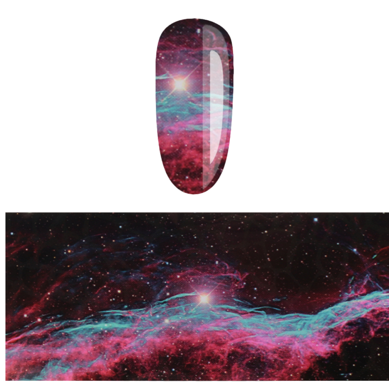 Cofanetto 10 Foil Transfer Abstract K-25 - immagine 2