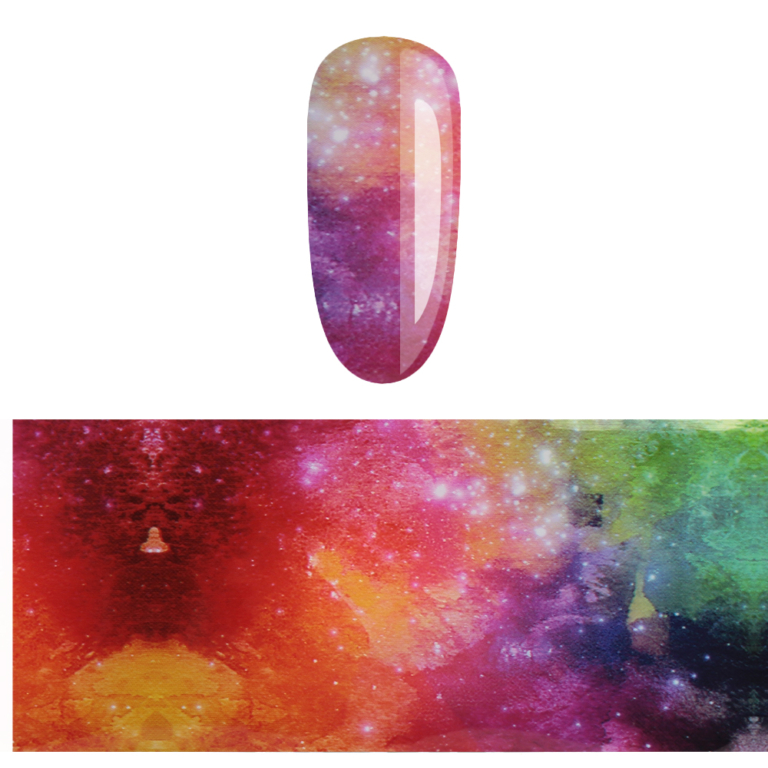 Cofanetto 10 Foil Transfer Abstract K-25 - immagine 9