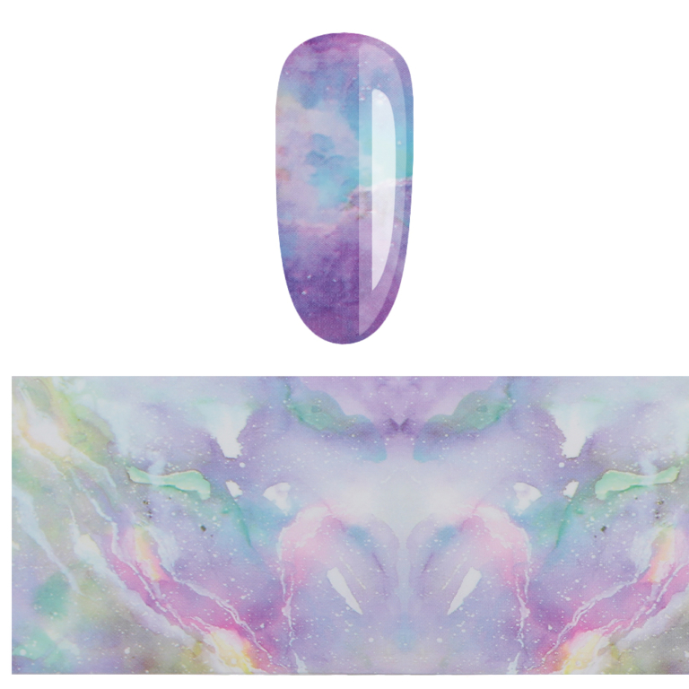 Cofanetto 10 Foil Transfer Abstract K-25 - immagine 6