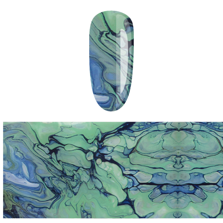 Cofanetto 10 Foil Transfer Abstract K-25 - immagine 5