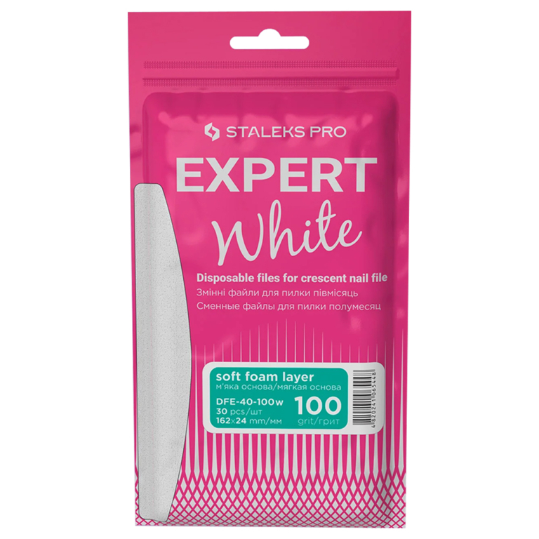 Lime a Base Morbida Staleks 40 grit 100 per Base Expert 40 (30 pezzi)