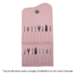 Astuccio Porta Punte Fresa Small Soft Pink