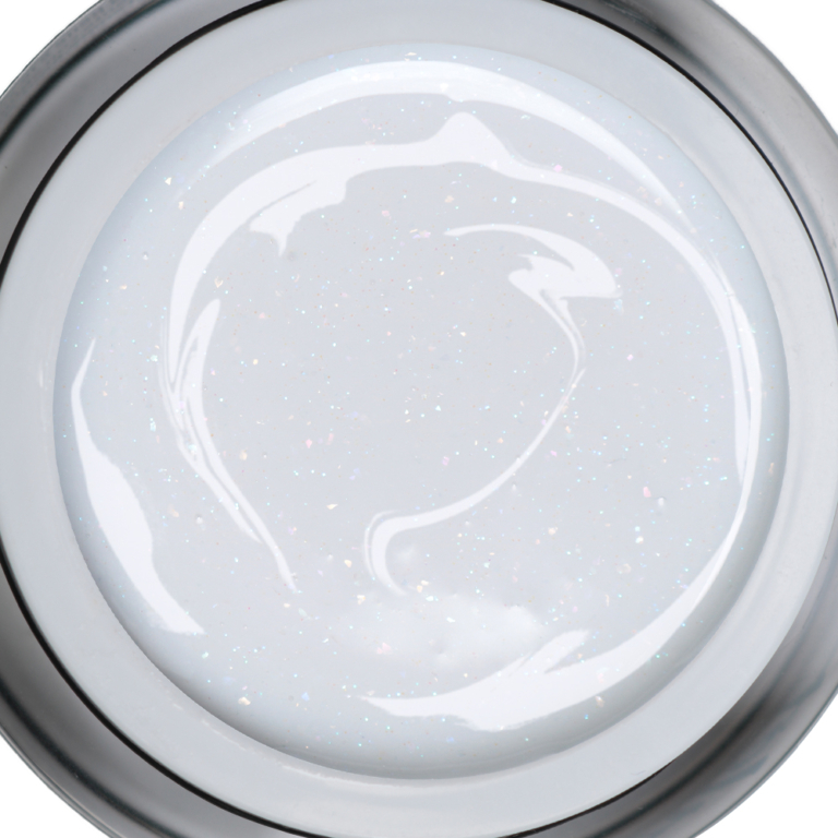 Master Gel White Glitter 50 ml - immagine 2