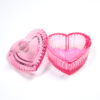 dappen dish vetro cuore pink