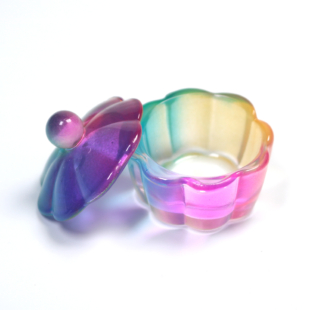 Dappen Dish Multicolor con Coperchio