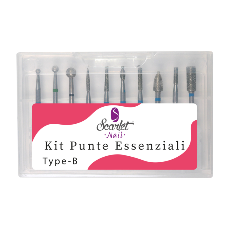 Kit 10 punte fresa essenziali Type B