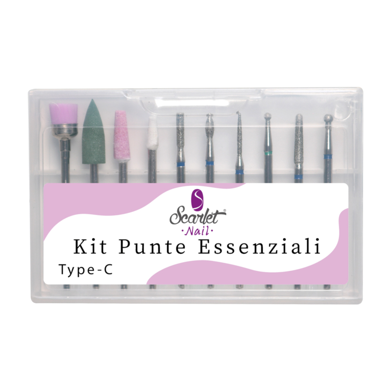Kit 10 punte fresa essenziali Type C - immagine 2