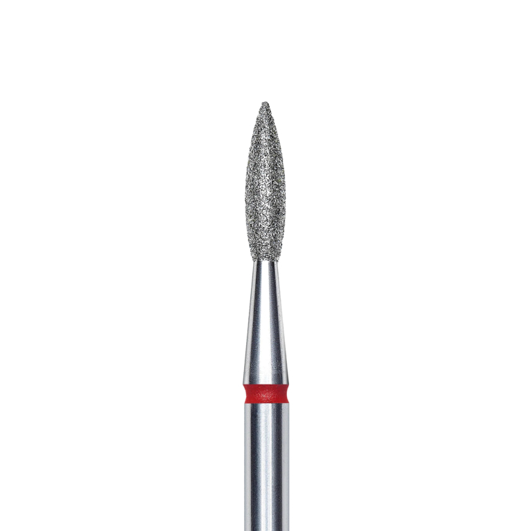 Punta Diamantata Staleks Fiamma Appuntita Fine 8x2,1 mm - immagine 2