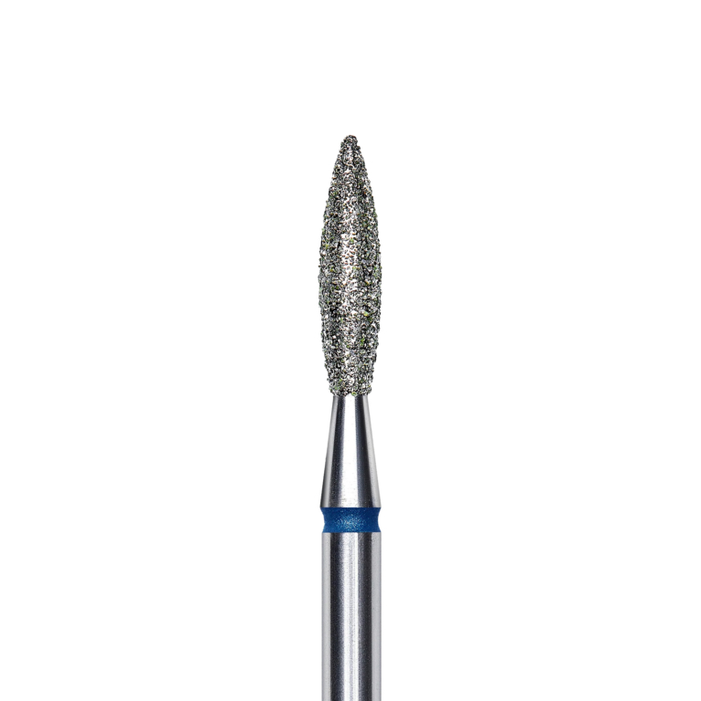 Punta Diamantata Staleks Fiamma Media 10x2,3 mm - immagine 2