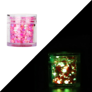 Paillettes Night Light Rosa 06