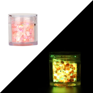 Paillettes Night Light Lady Pink 07