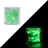 barattolino paillettes 08 luminose al buio green holographic