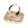 anello tavolozza nuvola rosa nail art