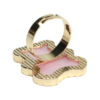 anello tavolozza orso rosa nail art