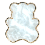 Anello tavolozza cuore orsetto bianco