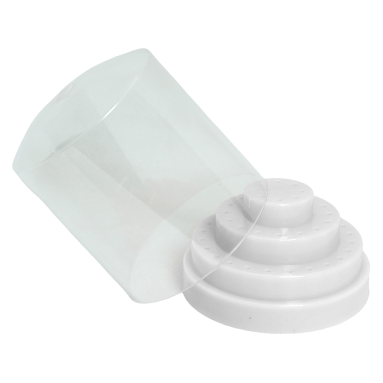 Porta Punte Fresa Large Bianco 48 posizioni - immagine 2