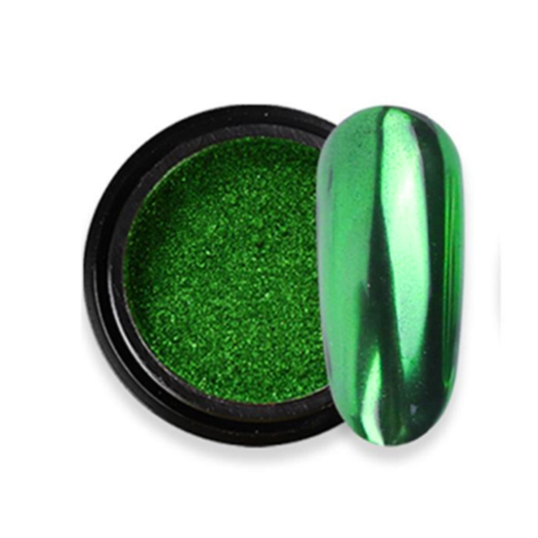 Polvere Effetto Specchio Verde