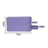 contenitore riutilizzo polveri nail art viola