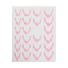 stickers french rosa glitter