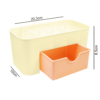 Espositore contenitore prodotti unghie yellow peach