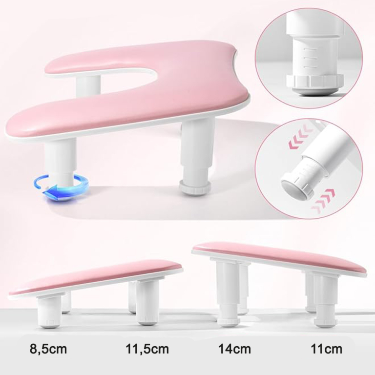 Cuscino Poggiamani Mezza Luna Rosa - immagine 3