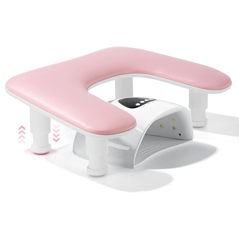Cuscino Poggiamani Mezza Luna Rosa - immagine 2