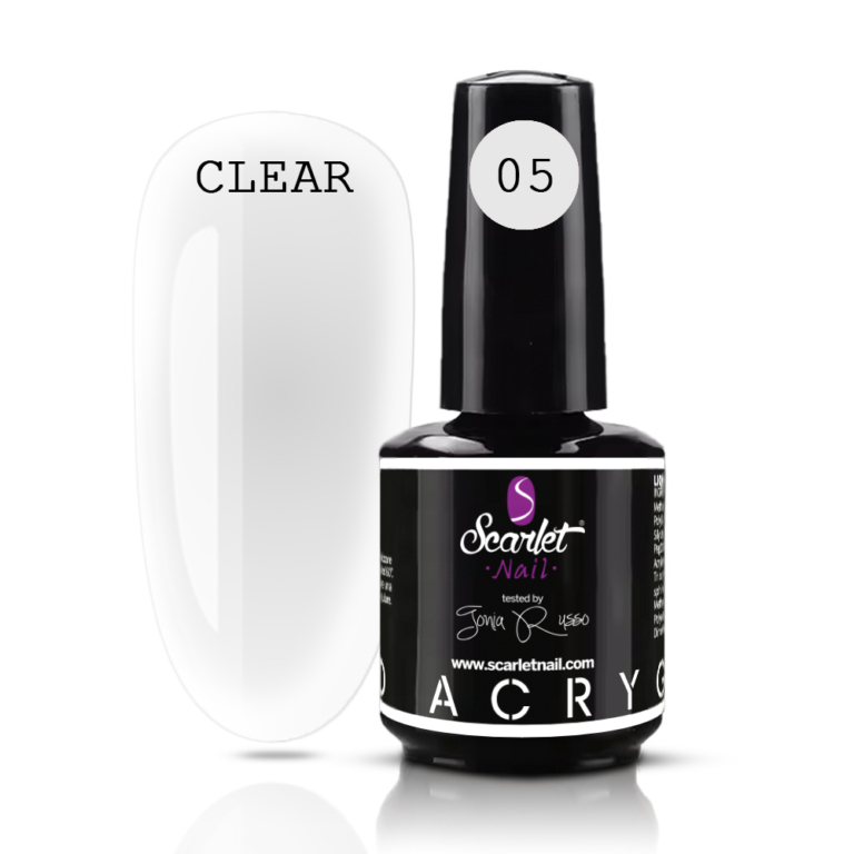 Liquid Acrygel in Bottiglia Clear 05 15 ml