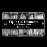 Tip in Gel Diamante Ballerina Mini